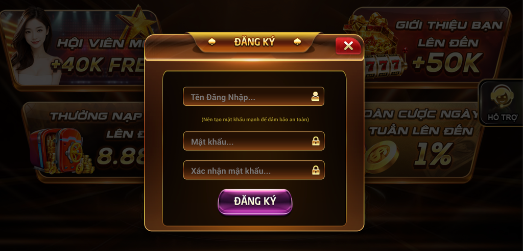 Giao diện minh họa tải app Max789vip dành cho thiết bị Android.